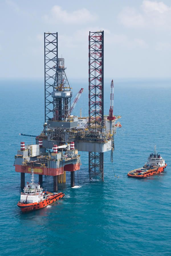 Offshore Oil Rig Drilling Platform Stock Photo Image Of Industrial Diesel 60337914